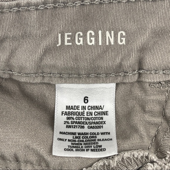 Tokyo Darling Jeggings Womens Size 6 Gray - Picture 3 of 10